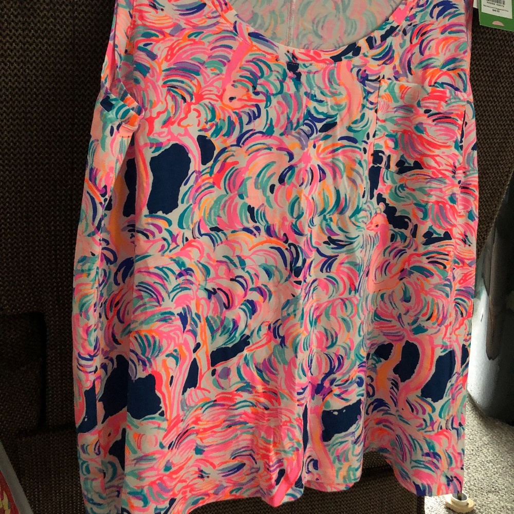 Lilly Pulitzer Ladies' Crayton Tank XL Pink